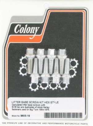 LIFTER BASE SCREW KIT HEX 5/18 THREAD